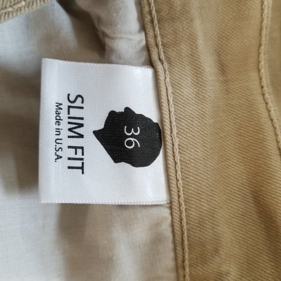 Rustic Dime tan/beige slim fit jeans - Picture 8 of 8